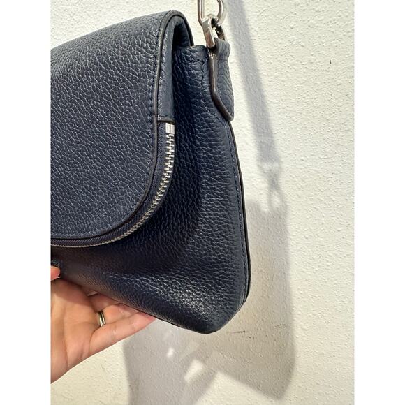KATE SPADE NY Navy Polly LG Convertible Flap Zip Up Multi Pocket Crossbody Bag - Picture 8 of 14